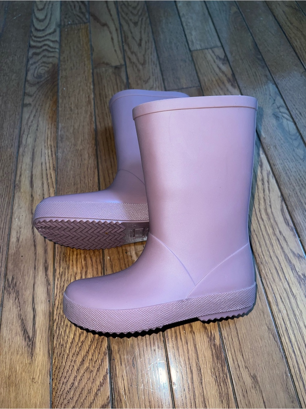 Zara Baby Pink Rain Boots Size 27 (10T)